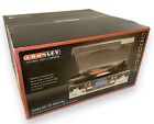 NEW Crosley CR6007A-MA AM/FM Radio USB/SD Recording Turntable-Stereo - MP3 Ready