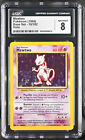 CGC 8 Mewtwo 10/102 Base Set Holo Rare Pokemon Card psa
