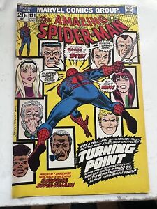 Amazing Spider-Man #121 (1973) Death of Gwen Stacy. Marvel Comics