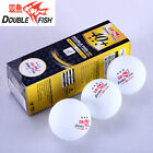 Genuine 9 x Balls ITTF Approved 3-Star 40+ Table Tennis Double Fish White