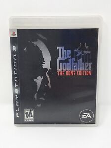 The Godfather The Don's Edition Sony PlayStation 3, PS3, 2007, Blu-Ray Disc