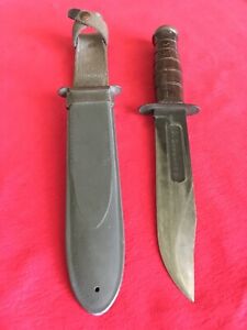 WW2 MARK2 KA-BAR MARKED S.SCHWARTZ PERSONALIZED/NAMED - KNIFE & SHEATH