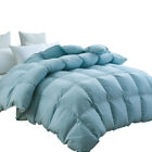 SNOWMAN All Season 75% Goose Down Comforter 100% Cotton 800 Fill Power 3 Colors