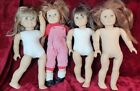 New Listing4-American Girl/Pleasant Company Doll Lot 1990's Need TLC