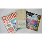 1960-70s Nuova Pianta Di Roma New Map of Rome, Berchtesgadener Land & Rome Book