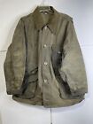 Vintage CC Filson Style 462 Tin Cloth Waxed Jacket Coat Hunting Size XXL USA