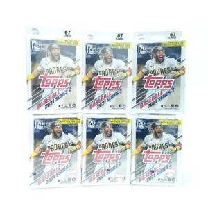 LOT of 6 - 2021 TOPPS Series 2 Retail Blaster & Hanger Box - Exclusive Parallels