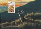 Black-Footed Ferret Fauna Wildlife Canada USA Mint Art Wyoming Maxi FDC 1987