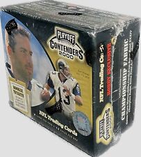 2 FACTORY SEALED HOBBY BOXES of 2000 PLAYOFF CONTENDERS Football Poss Brady RC?