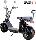 Fat Tire Scooter Electric Moped Adult 2000W Max Speed 25mph Load 450lb Citycoco