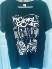 Vintage My Chemical Romance SzM Black T-Shirt  Group Image As Skeletons Pacific