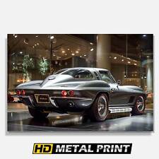 1967 Chevrolet Corvette C2 Poster Printed on Metal - Corvette Wall Art Gif
