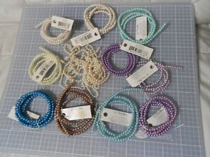 New Huge Lot Of Mixed Blue Moon  Beads, Bead , Craft Jewelry Making