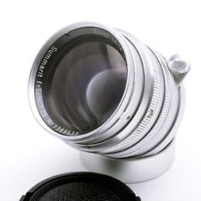 Ex+ Leica Summarit 50mm f/1.5 Lens Made In Germany Silver L39  Made in 1956