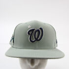 Washington Nationals New Era 59fifty Fitted Hat Men's Mint Green New