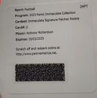New ListingAnthony Richardson Immaculate On Card Rookie Patch Auto Redemption #’d RC Panini