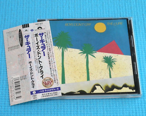New ListingTHE CURE Boys Don't Cry 1990 OOP CD Japan POCP-1872 OBI