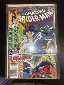 Amazing Spider-Man #272 Marvel Comics Newsstand 1986 - 1st Slyde