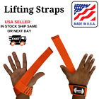 Lifting Straps Wrist Grip Weight Gym Training Hand Bar (PAIR)