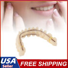 US Snap On False Teeth Upper & Lower Dental Veneers Dentures Tooth Cover Dental
