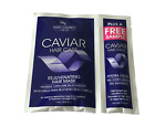 Lot of 3 Hair Chemist CAVIAR Rejuvenating Hair Mask 1 oz  Pack + Bonus Gel NEW