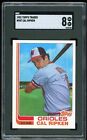 1982 Topps Traded #98T Cal Ripken Jr. Orioles Rookie RC SGC 8 GREAT Color  Cente
