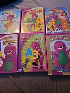 New ListingBarney DVD Lot Of 6 Collection Kids Television