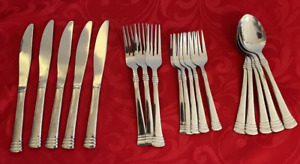 Cambridge stainless flatware Codie mixed lot of 18 pieces