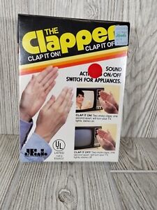 The Clapper Vtg 1984 Clap On Clap Off Brand New Sealed Joseph Enterprises