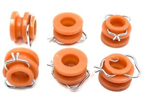 61-66 fits Ford F100 pickup truck door window glass regulator rollers - 6 pcs (For: 1963 Ford)