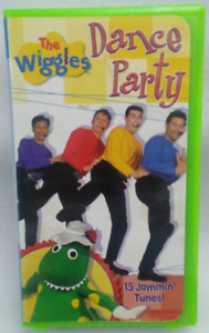 VHS The Wiggles - Dance Party (VHS, 2000)