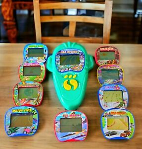 RARE HARD TO FIND: Vintage Robot Fighter LCD Handheld Video Game With 10 Games