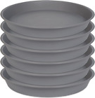 6 Packs of Plant Saucer Tray 6 Inch, 4 5 6 8 10 12 14 16 18 20 Inch Heavy