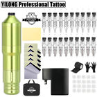 Beginner Tattoo Machine Pen Wireless Power Cartridge Needle Complete Kit 2400mAh