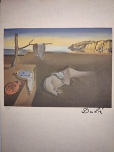 COA Salvador Dali Painting Print Poster Wall Art Signed & Numbered