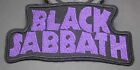 BLACK SABBATH - 4” Embroidered Iron On Patch Rock Heavy Metal Band - NEW