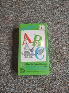 Vintage Dr. Seuss's ABC VHS Tapes BRAND NEW Sealed 1989