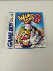 Wario Land 3 (Nintendo Game Boy Color, 2000) Complete CIB Very Good Condition