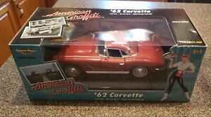 American Graffiti '62 Corvette 1/18 Limited Edition Ertl Collectibles