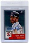 New Listing2022 Topps Chrome Platinum Anniversary Autographs Wade Boggs Auto Boston Red Sox