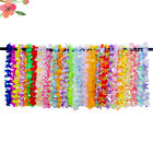 New ListingHawaiian Leis Necklace 36pcs Colorful Flower Wreaths for Luau Party