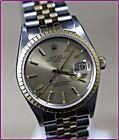 ROLEX  15223 Oyster Perpetual Date Champagne Dial 34mm Men's Automatic  QS Watch