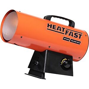 Heat Fast, LP Force Air Heater, Fuel Type Propane, Max. Heat Output 125000