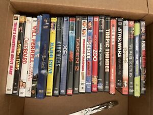 Lot Of 20 DVDs Action Comedy Drama Stepbrothers We Were Soldiers Star Wars Kong