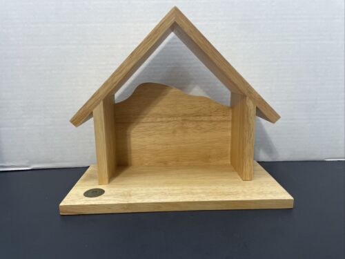 Fontanini Nativity 9.5” Inch Wooden Stable Heirloom