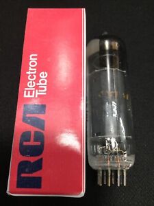RCA 6BQ5 (EL84) POWER AMPLIFIER VACUUM TUBE VINTAGE TESTED GREY PLATES 10.5273-C
