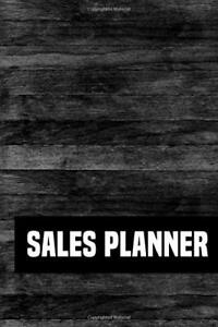 Sales Planner 6 x 9 Notebook paperback