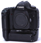 Canon EOS 5D 12.8MP Digital SLR Camera Black Body W BG-E4 Grip Untested