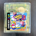 Wario Land 3 Nintendo Game Boy Coler 2000 CGB-AW8A-JPN Action Retro Save OK
