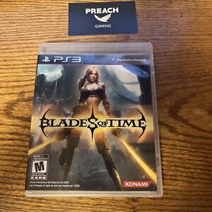 Blades Of Time PS3 CIB Works Perfect RARE Mint Disc